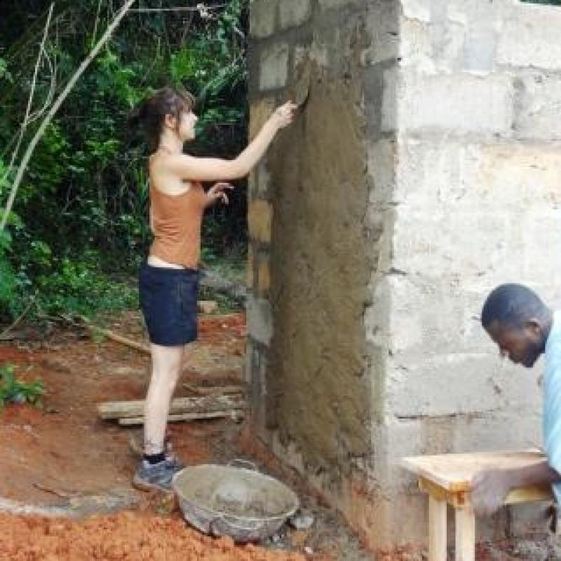 Chelsea B in Ghana